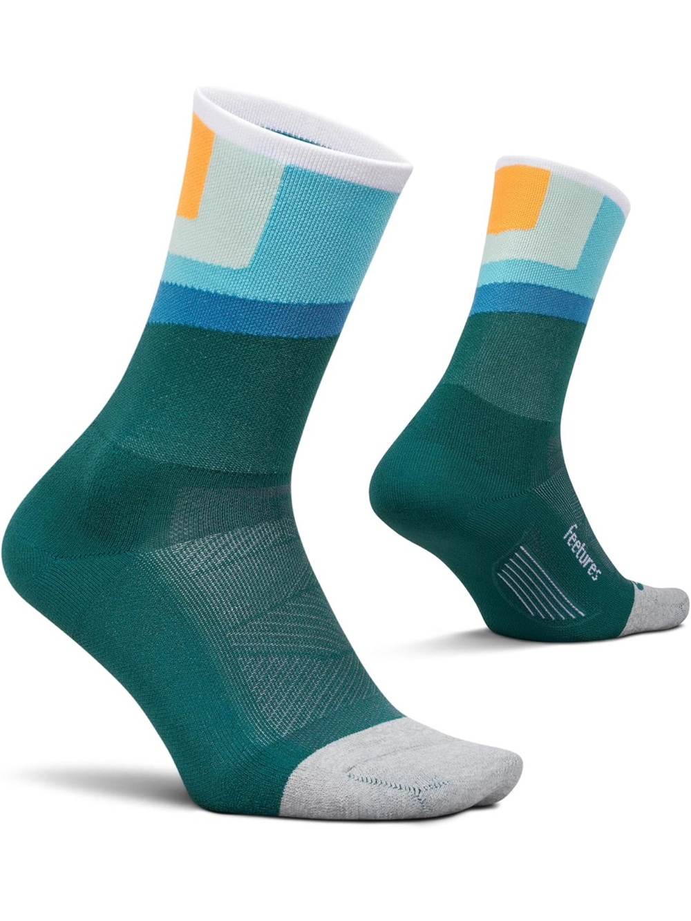 Feetures Elite Light Cushion Mini Crew Sock L. 587/bb13-1:v